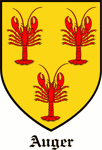 AUGER family crest