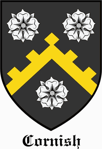 CORNISH family crest