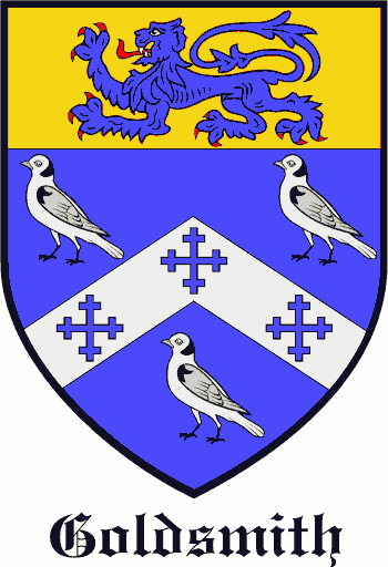 GOLDSMITH family crest